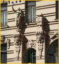 Art Nouveau Building Figures
